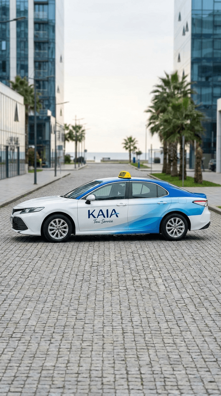 KAIA Taxi app preview